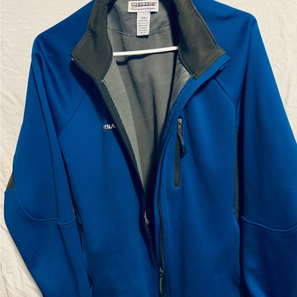 Women's Blue and Gray Performance Jacket Brand NE… - image 6